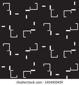 Halftone monochrome texture background. Abstract vintage black and white vector illustration Texture