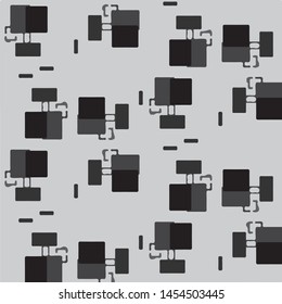Halftone monochrome texture background. Abstract vintage black and white vector illustration Texture