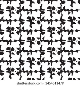 Halftone monochrome texture background. Abstract vintage black and white vector illustration Texture
