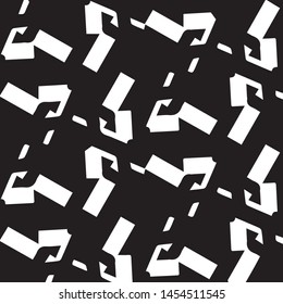 Halftone monochrome texture background. Abstract vintage black and white vector illustration Texture