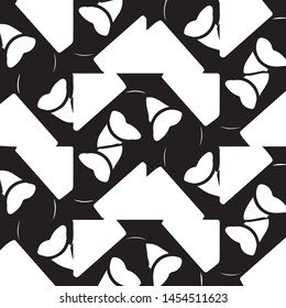 Halftone monochrome texture background. Abstract vintage black and white vector illustration Texture