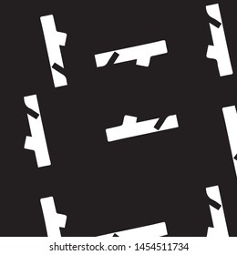 Halftone monochrome texture background. Abstract vintage black and white vector illustration Texture