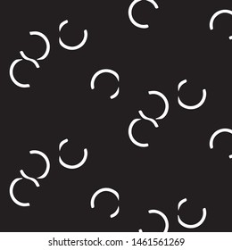 Halftone monochrome texture background. Abstract vintage black and white vector illustration Texture