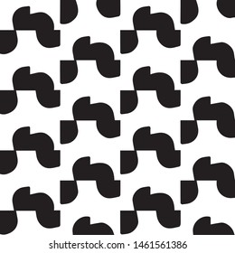 Halftone monochrome texture background. Abstract vintage black and white vector illustration Texture