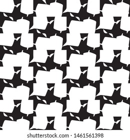 Halftone monochrome texture background. Abstract vintage black and white vector illustration Texture