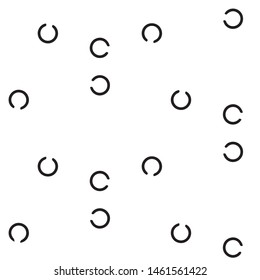 Halftone monochrome texture background. Abstract vintage black and white vector illustration Texture