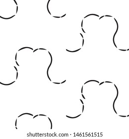 Halftone monochrome texture background. Abstract vintage black and white vector illustration Texture