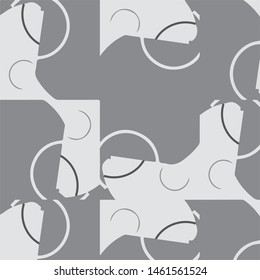 Halftone monochrome texture background. Abstract vintage black and white vector illustration Texture