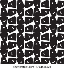 Halftone monochrome texture background. Abstract vintage black and white vector illustration Texture