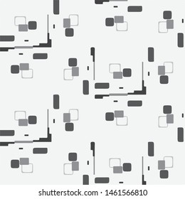Halftone monochrome texture background. Abstract vintage black and white vector illustration Texture