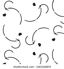 Halftone monochrome texture background. Abstract vintage black and white vector illustration Texture