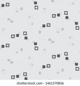 Halftone monochrome texture background. Abstract vintage black and white vector illustration Texture