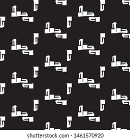 Halftone monochrome texture background. Abstract vintage black and white vector illustration Texture