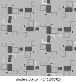 Halftone monochrome texture background. Abstract vintage black and white vector illustration Texture