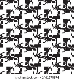 Halftone monochrome texture background. Abstract vintage black and white vector illustration Texture