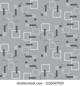 Halftone monochrome texture background. Abstract vintage black and white vector illustration Texture
