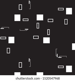 Halftone monochrome texture background. Abstract vintage black and white vector illustration Texture