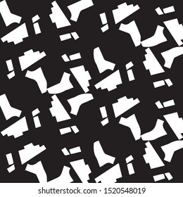 Halftone monochrome texture background. Abstract vintage black and white vector illustration Texture