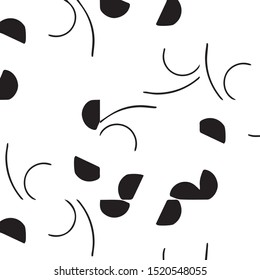 Halftone monochrome texture background. Abstract vintage black and white vector illustration Texture