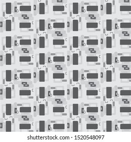 Halftone monochrome texture background. Abstract vintage black and white vector illustration Texture