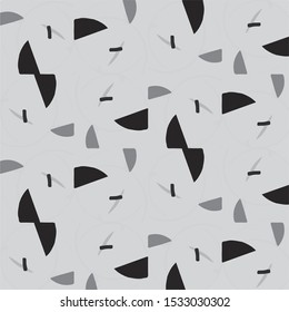 Halftone monochrome texture background. Abstract vintage black and white vector illustration Texture