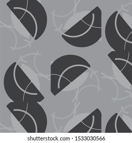 Halftone monochrome texture background. Abstract vintage black and white vector illustration Texture