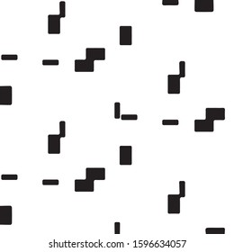 Halftone monochrome texture background. Abstract vintage black and white vector illustration Texture