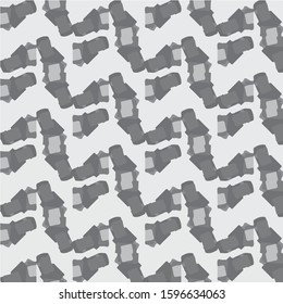 Halftone monochrome texture background. Abstract vintage black and white vector illustration Texture