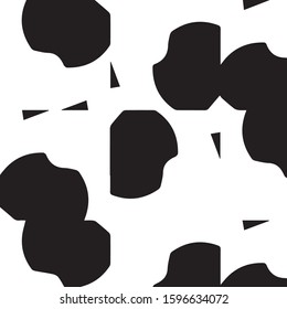 Halftone monochrome texture background. Abstract vintage black and white vector illustration Texture