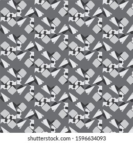 Halftone monochrome texture background. Abstract vintage black and white vector illustration Texture