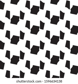 Halftone monochrome texture background. Abstract vintage black and white vector illustration Texture