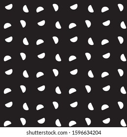 Halftone monochrome texture background. Abstract vintage black and white vector illustration Texture