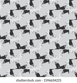Halftone monochrome texture background. Abstract vintage black and white vector illustration Texture