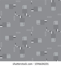 Halftone monochrome texture background. Abstract vintage black and white vector illustration Texture