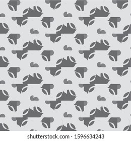 Halftone monochrome texture background. Abstract vintage black and white vector illustration Texture