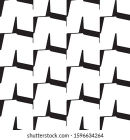 Halftone monochrome texture background. Abstract vintage black and white vector illustration Texture