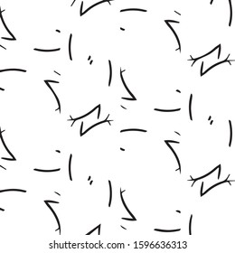 Halftone monochrome texture background. Abstract vintage black and white vector illustration Texture