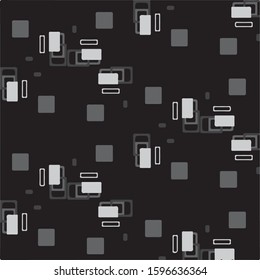 Halftone monochrome texture background. Abstract vintage black and white vector illustration Texture