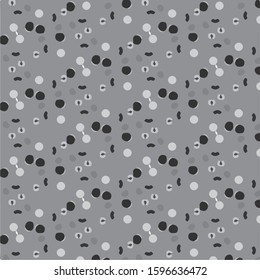 Halftone monochrome texture background. Abstract vintage black and white vector illustration Texture