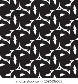 Halftone monochrome texture background. Abstract vintage black and white vector illustration Texture