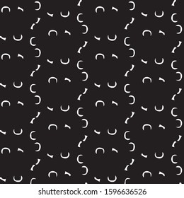Halftone monochrome texture background. Abstract vintage black and white vector illustration Texture
