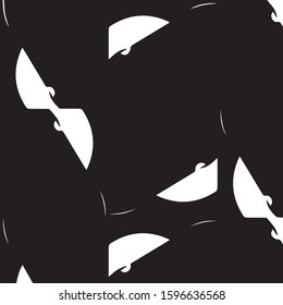 Halftone monochrome texture background. Abstract vintage black and white vector illustration Texture
