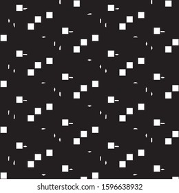 Halftone monochrome texture background. Abstract vintage black and white vector illustration Texture