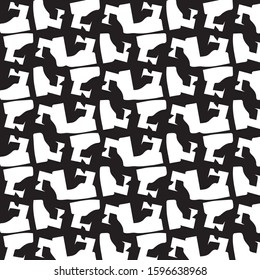 Halftone monochrome texture background. Abstract vintage black and white vector illustration Texture