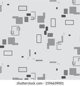 Halftone monochrome texture background. Abstract vintage black and white vector illustration Texture