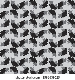 Halftone monochrome texture background. Abstract vintage black and white vector illustration Texture