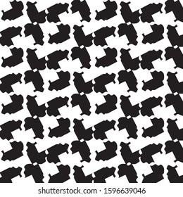 Halftone monochrome texture background. Abstract vintage black and white vector illustration Texture