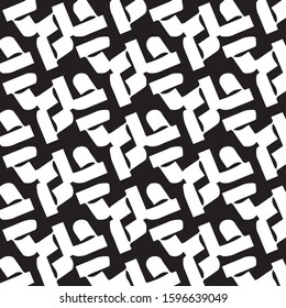 Halftone monochrome texture background. Abstract vintage black and white vector illustration Texture