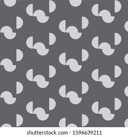 Halftone monochrome texture background. Abstract vintage black and white vector illustration Texture