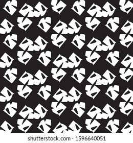 Halftone monochrome texture background. Abstract vintage black and white vector illustration Texture